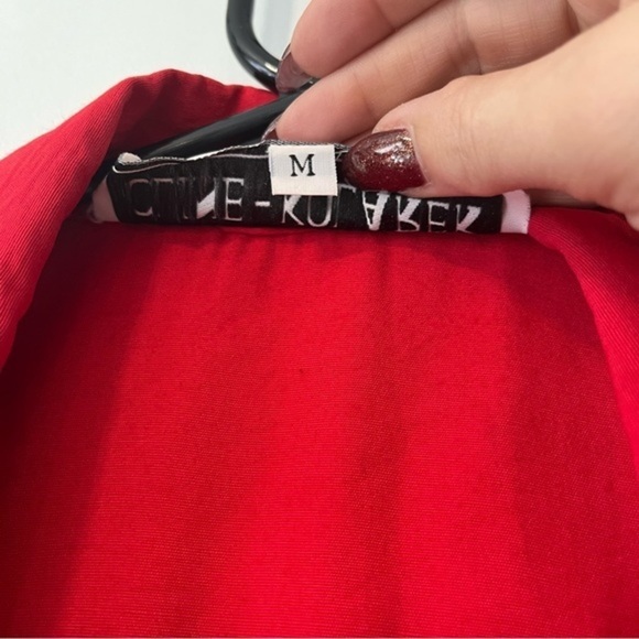 Cline Kolarek Vintage Red Double Breasted Blazer Medium - Picture 3 of 6